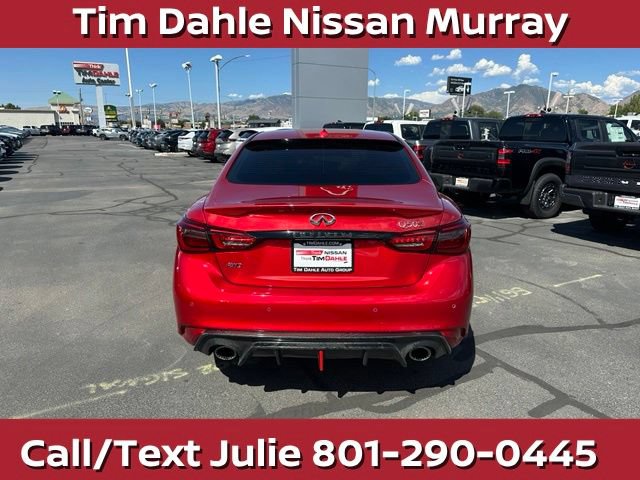 Used 2023 INFINITI Q50 Red Sport 400 w/ Cargo Package AWD/4WD image 10