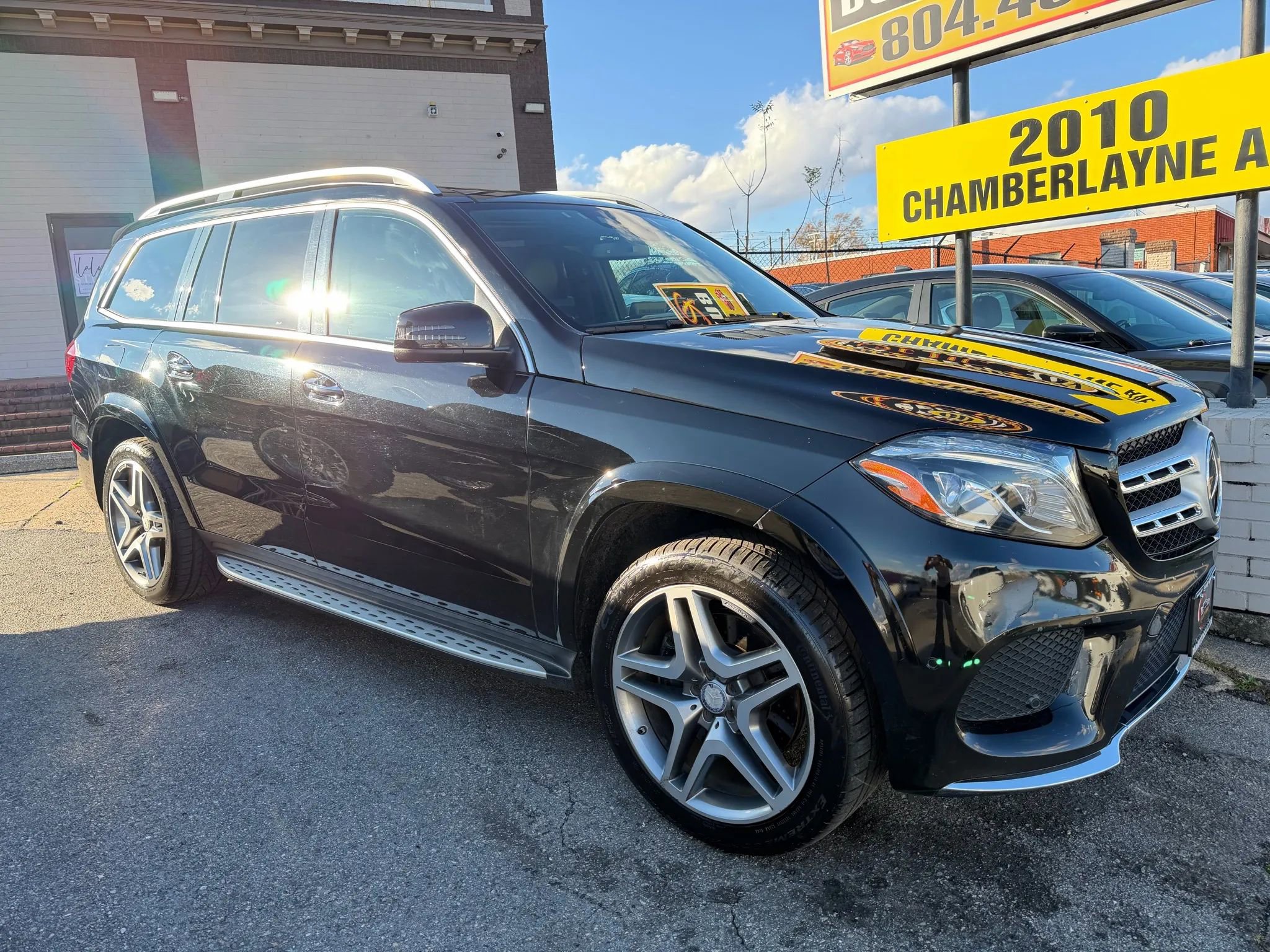 Used 2017 Mercedes-Benz GLS 550 4MATIC w/ Driver Assistance Package image 2