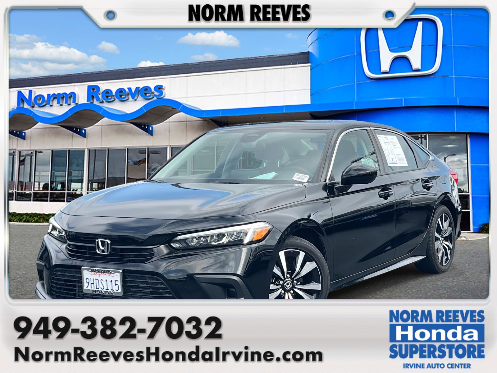 Certified 2023 Honda Civic EX