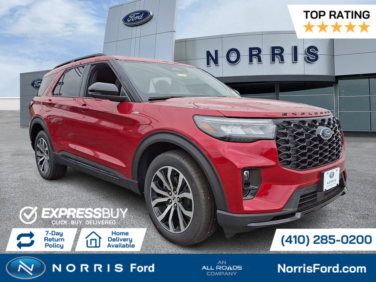 New 2025 Ford Explorer ST-Line image 1