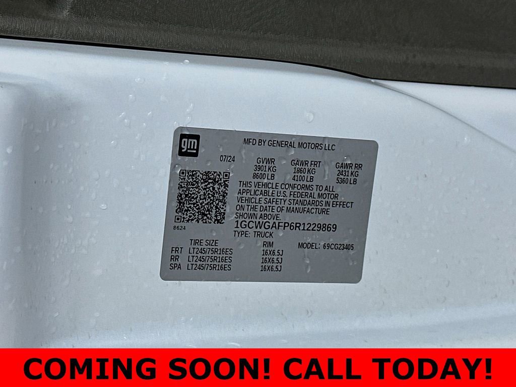 Used 2024 Chevrolet Express 2500 w/ Driver Convenience Package image 36