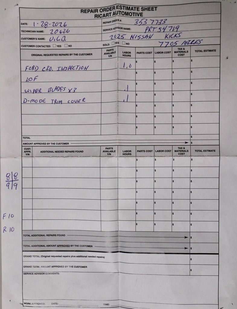 Certified 2025 Nissan Kicks SV w/ SV Premium Package image 5