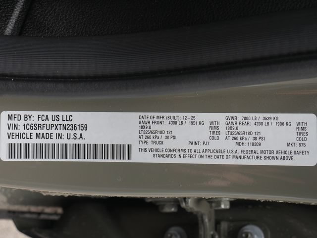 Used 2026 RAM 1500 RHO w/ RHO Level 1 Equipment Group AWD/4WD image 30