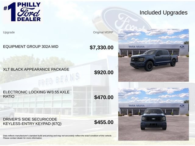 New 2026 Ford F150 XLT w/ Equipment Group 302A MID AWD/4WD image 4