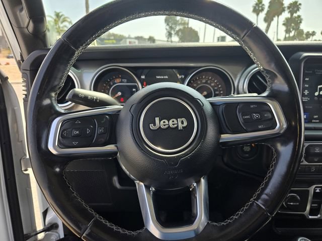 Used 2020 Jeep Wrangler Unlimited Sahara w/ Uconnect 4C Nav & Sound Group AWD/4WD image 21