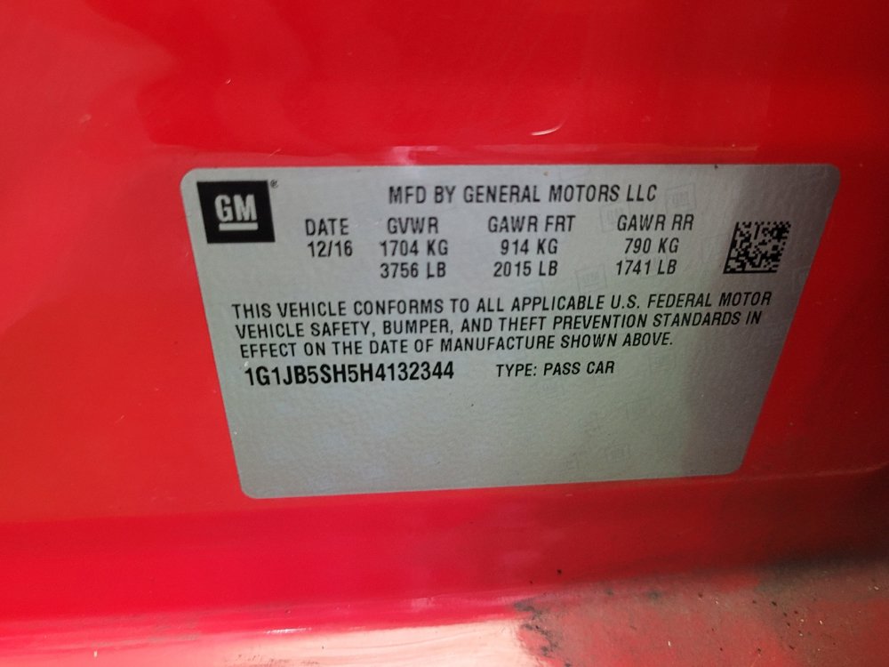 Used 2017 Chevrolet Sonic LS FWD image 33