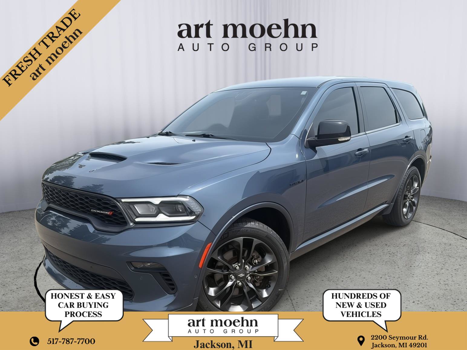 Used 2021 Dodge Durango R/T w/ Blacktop Package AWD/4WD image 1