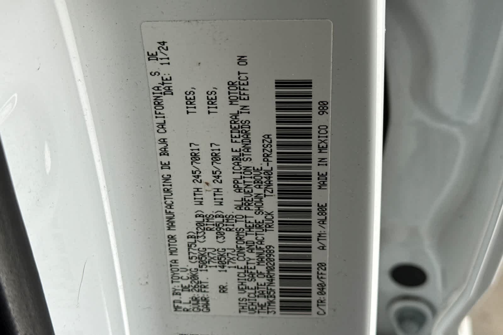 Used 2024 Toyota Tacoma SR5 RWD image 31