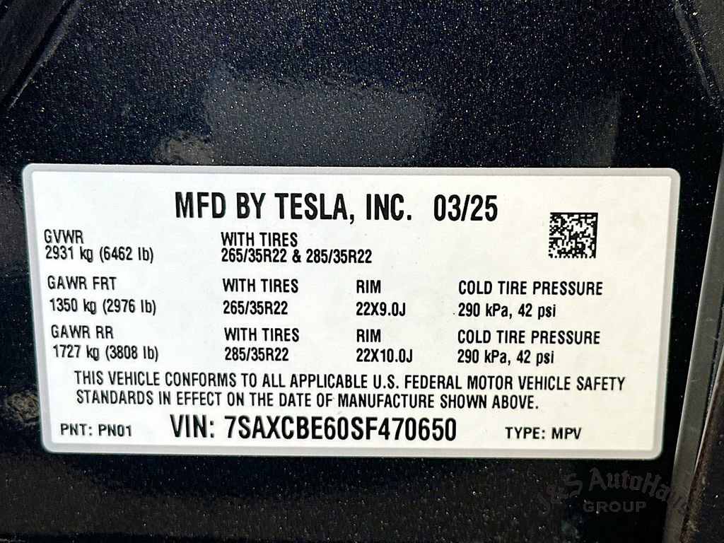 Used 2025 Tesla Model X Plaid image 41