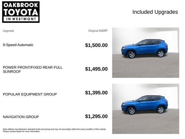 Used 2018 Jeep Compass Latitude w/ Popular Equipment Group AWD/4WD image 4
