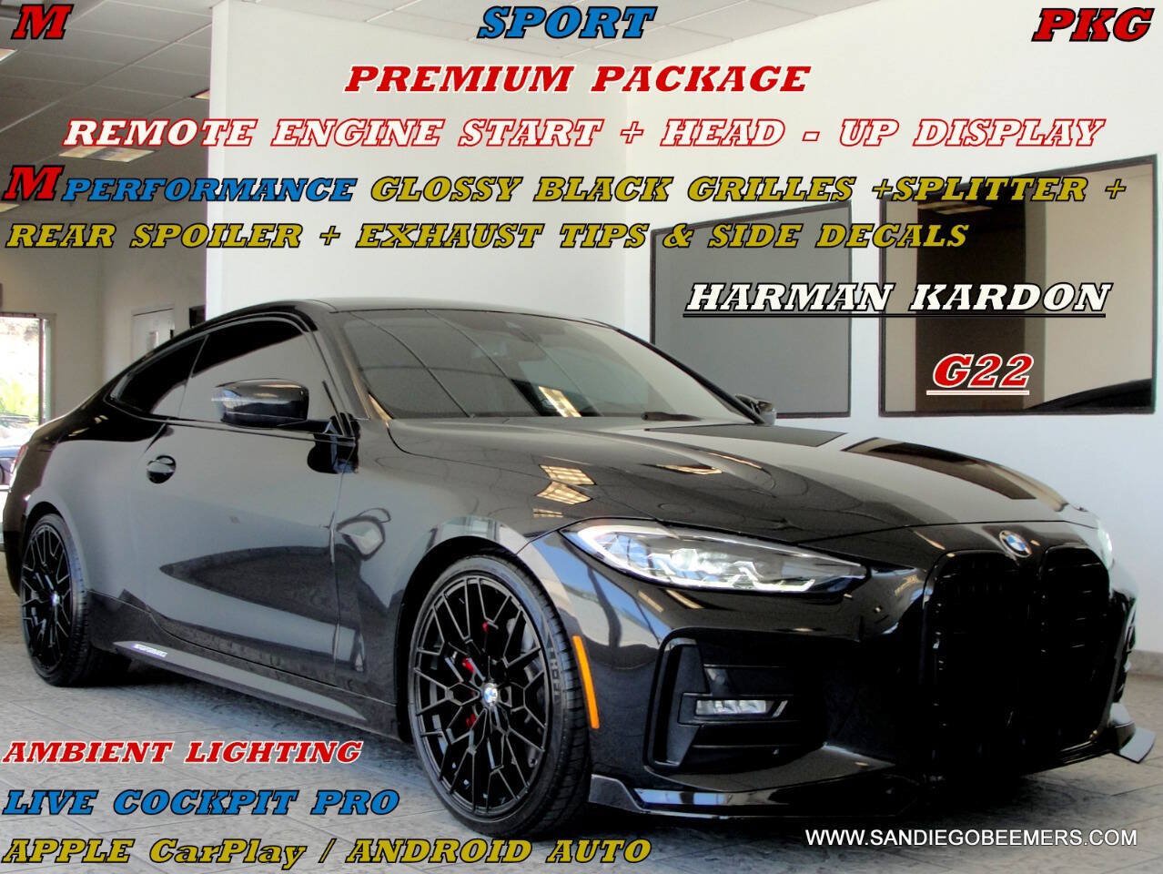 Used 2021 BMW 430i Coupe w/ M Sport Package