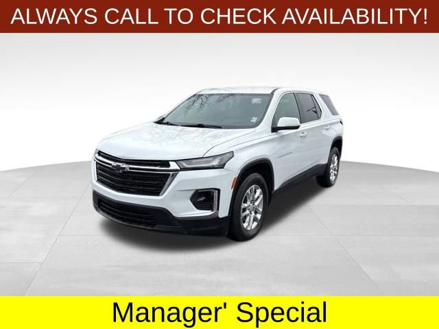 Used 2023 Chevrolet Traverse LS w/ Safety Package image 3