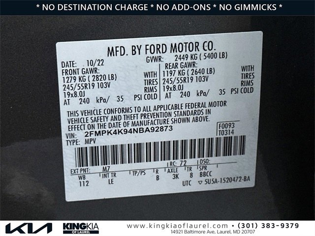 Used 2022 Ford Edge Titanium image 31