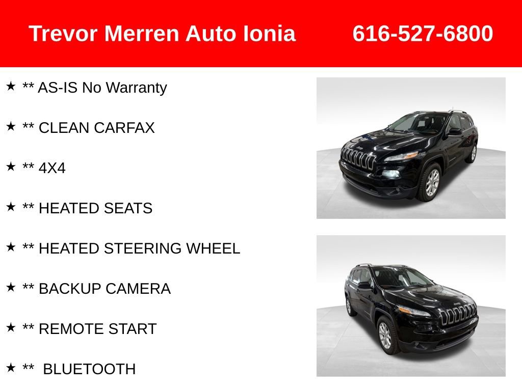 Used 2017 Jeep Cherokee Latitude w/ Cold Weather Group AWD/4WD image 7