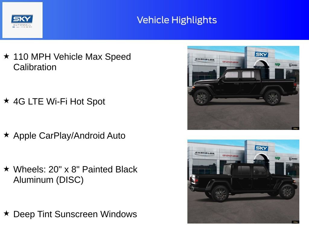 New 2025 Jeep Gladiator Nighthawk image 29