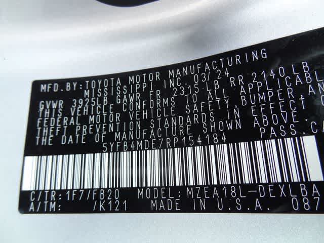 Certified 2024 Toyota Corolla LE FWD image 32