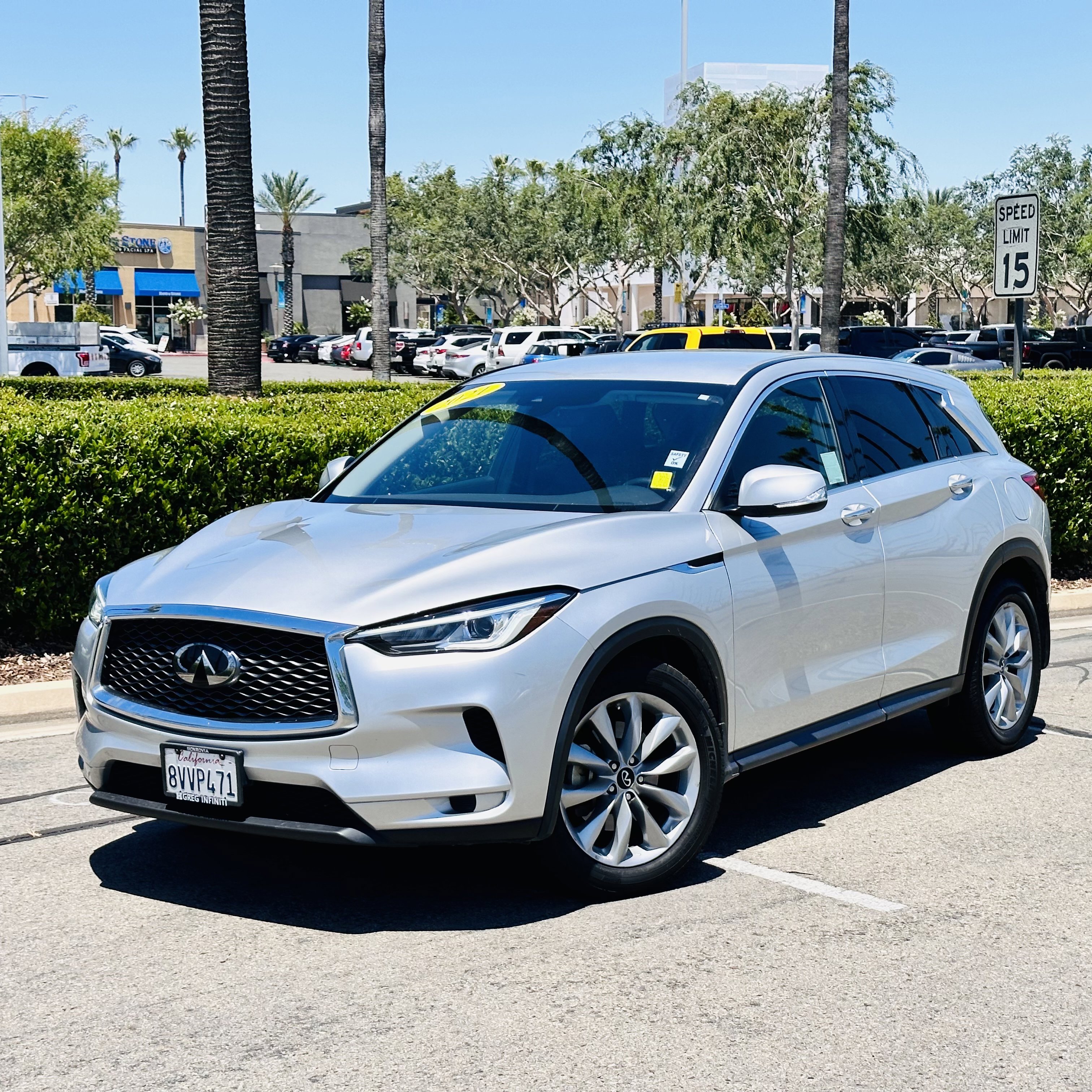 Used 2021 INFINITI QX50 Pure image 1