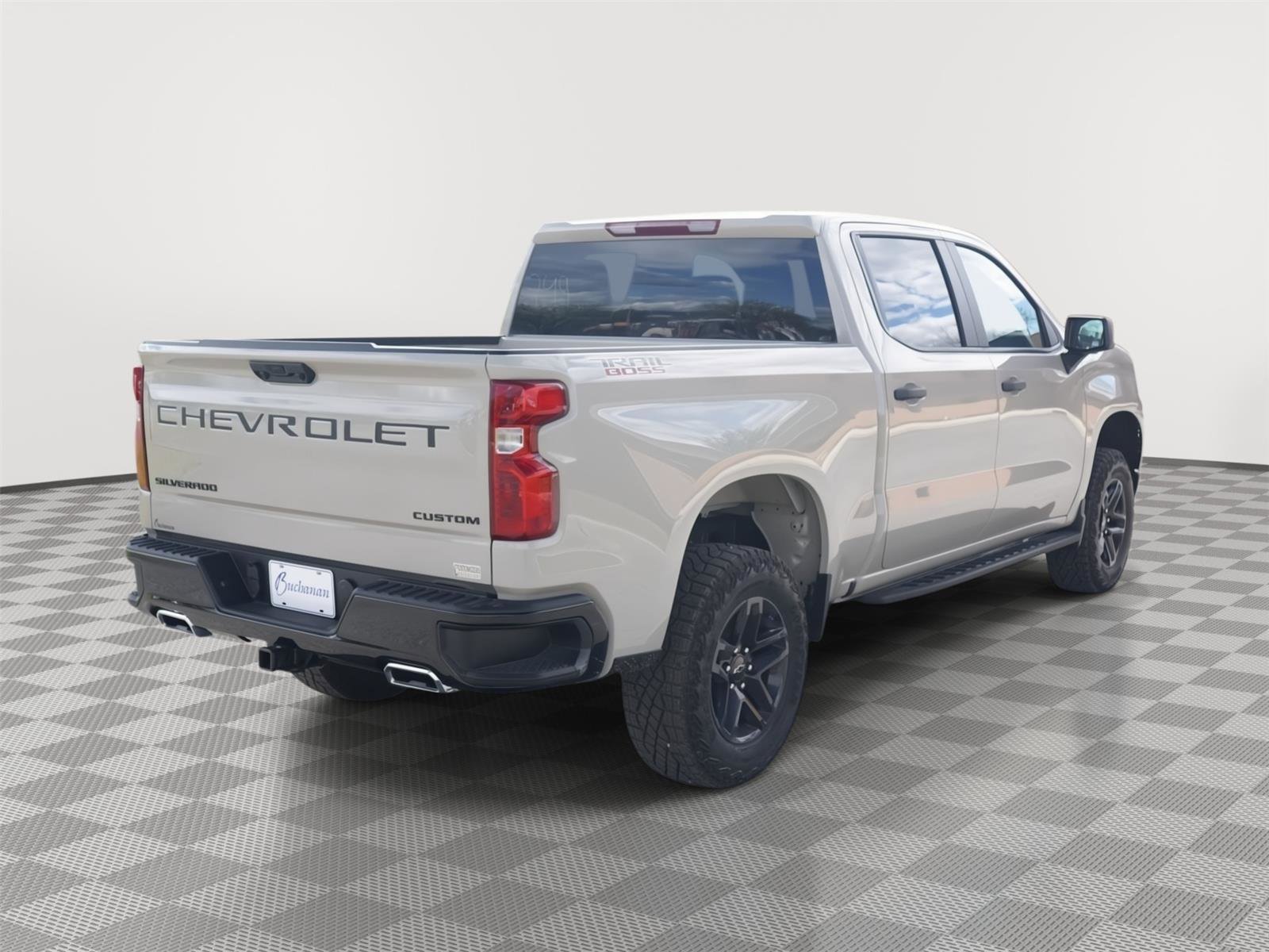New 2026 Chevrolet Silverado 1500 Custom Trail Boss w/ LPO, Dark Essentials Package AWD/4WD image 3
