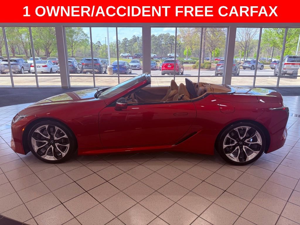 Used 2021 Lexus LC 500 Convertible w/ Touring Package image 4