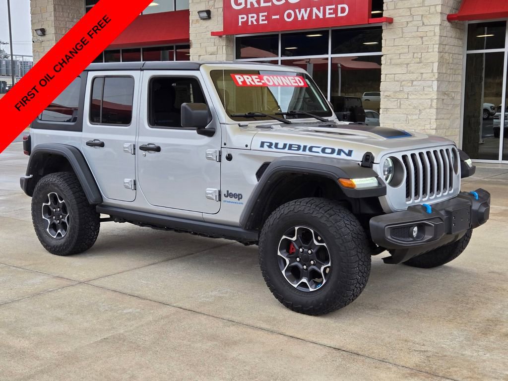 Used 2023 Jeep Wrangler Unlimited Rubicon 4xe w/ Cold Weather Group AWD/4WD image 7