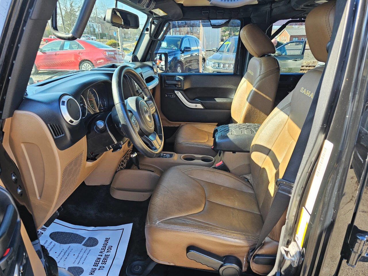 Used 2014 Jeep Wrangler Unlimited Sahara w/ Dual Top Group image 8