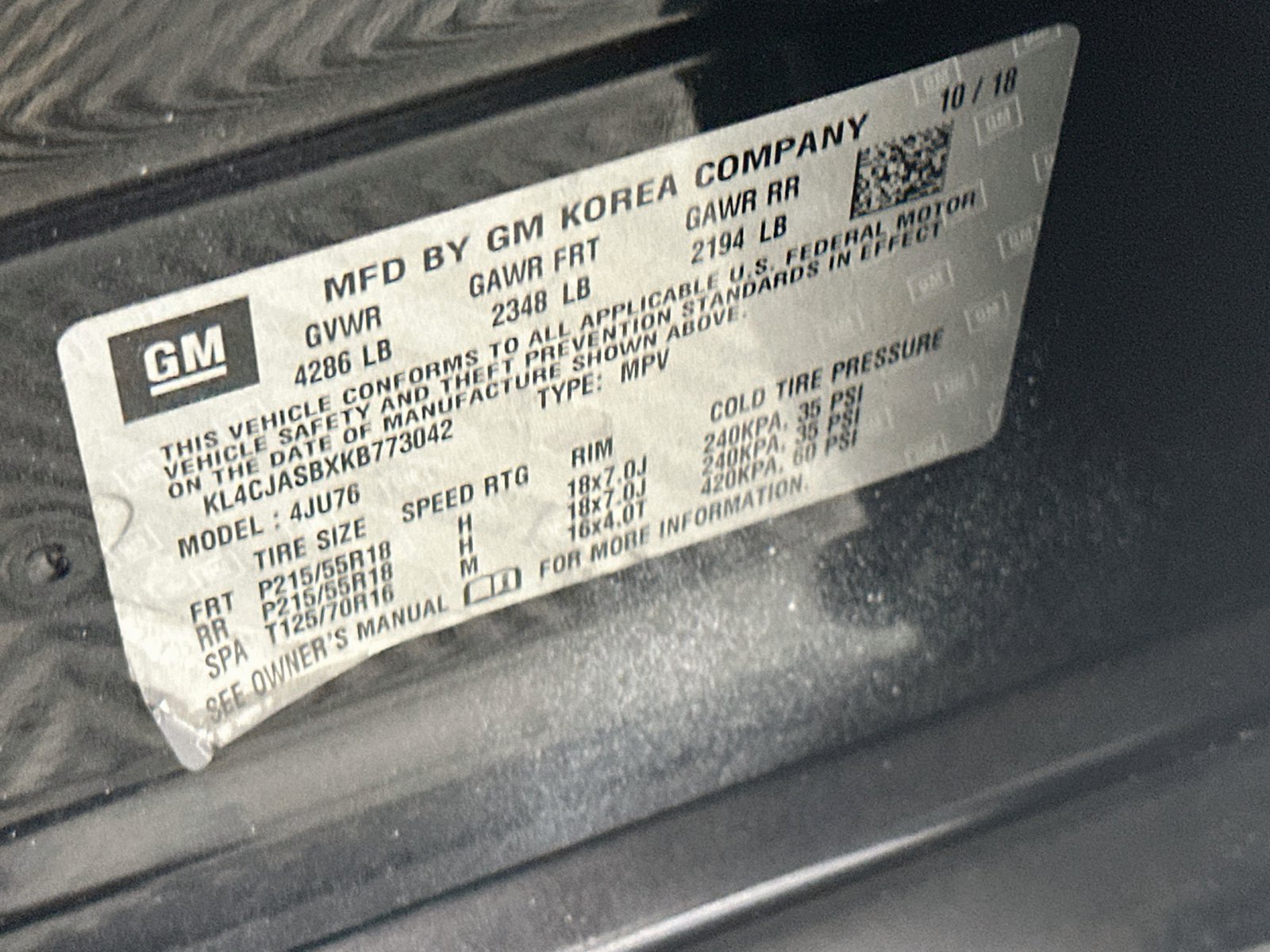 Used 2019 Buick Encore Preferred w/ Safety Package FWD image 36