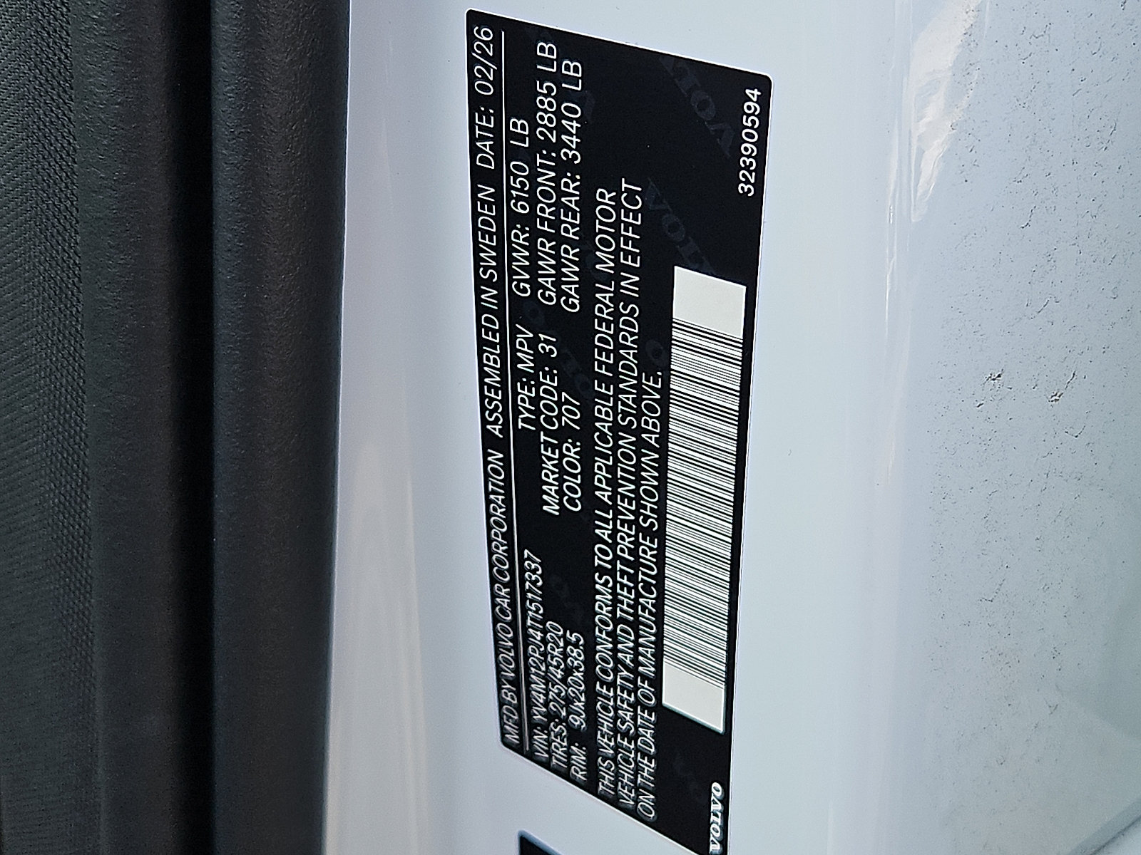 New 2026 Volvo XC90 B5 Core AWD/4WD image 20