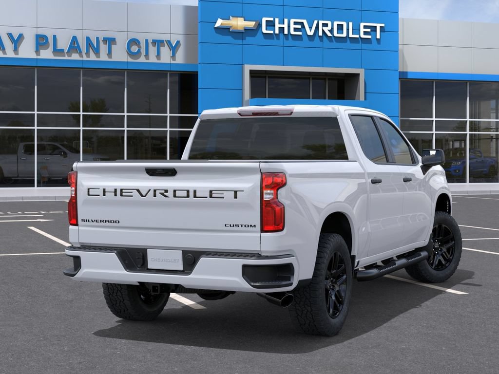 New 2026 Chevrolet Silverado 1500 Custom w/ Turbomax Blackout Package RWD image 4