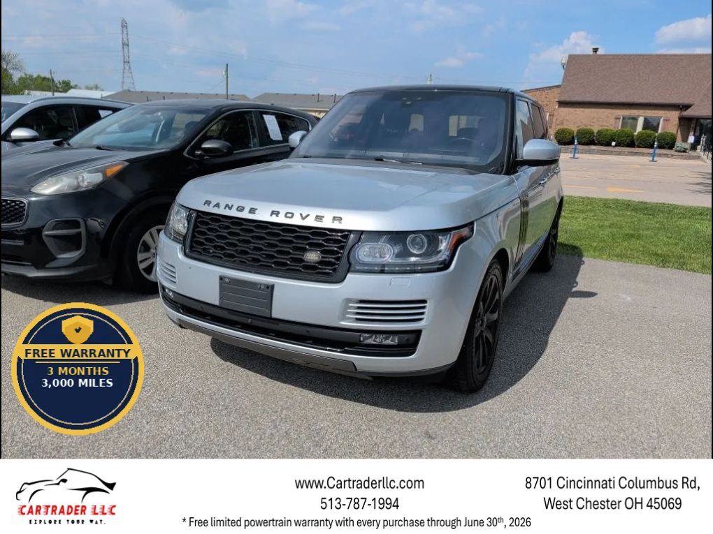 Used 2017 Land Rover Range Rover HSE AWD/4WD image 1