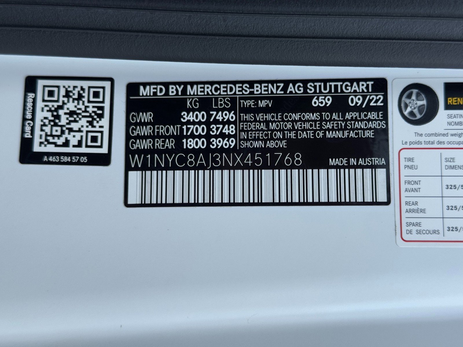 Used 2022 Mercedes-Benz G 63 AMG Squared w/ AMG Night Package Magno image 56