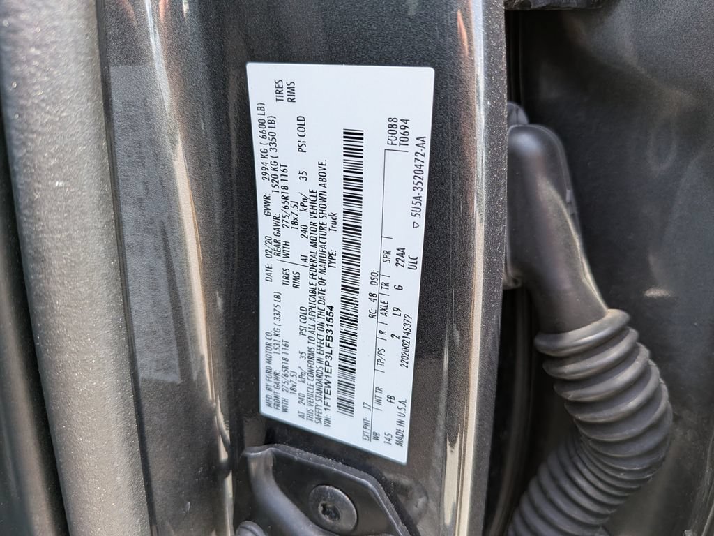 Used 2020 Ford F150 XLT w/ Equipment Group 302A Luxury AWD/4WD image 38