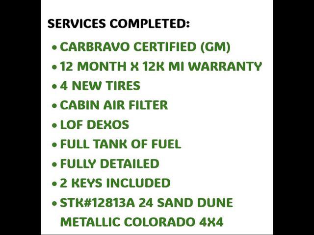 Certified 2024 Chevrolet Colorado Z71 w/ Z71 Convenience Package 2 AWD/4WD image 9