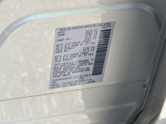 Certified 2025 Nissan Pathfinder Platinum FWD image 34