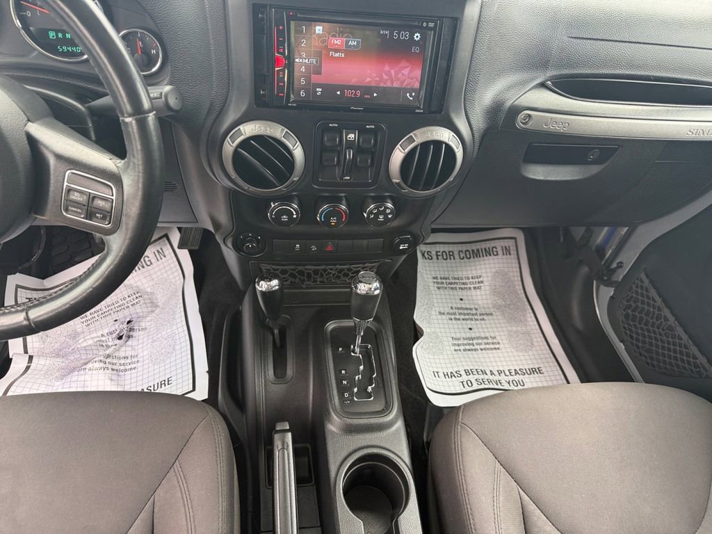 Used 2017 Jeep Wrangler Unlimited Sport w/ Quick Order Package 24S image 11