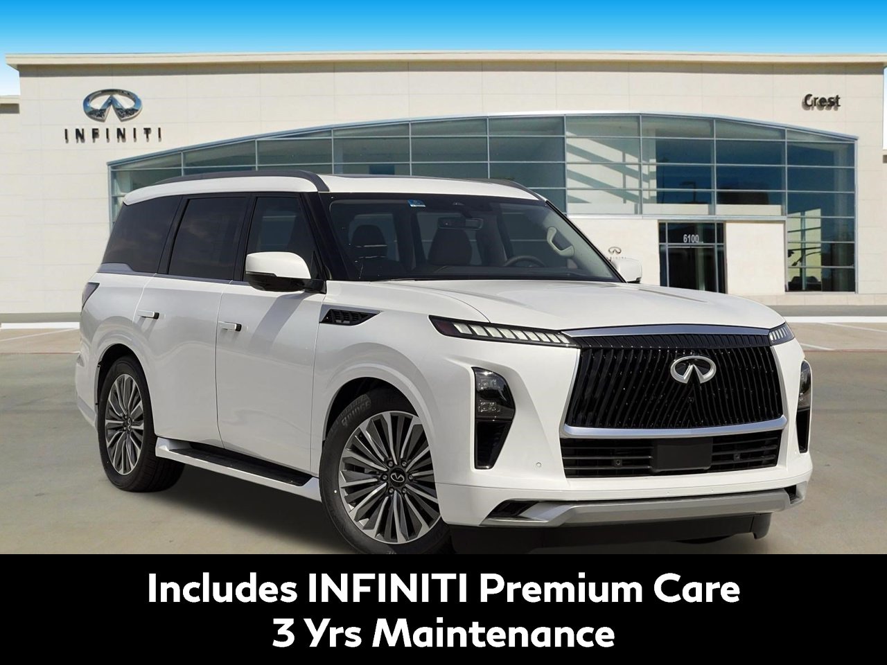 New 2027 INFINITI QX80 Luxe w/ Cargo Package