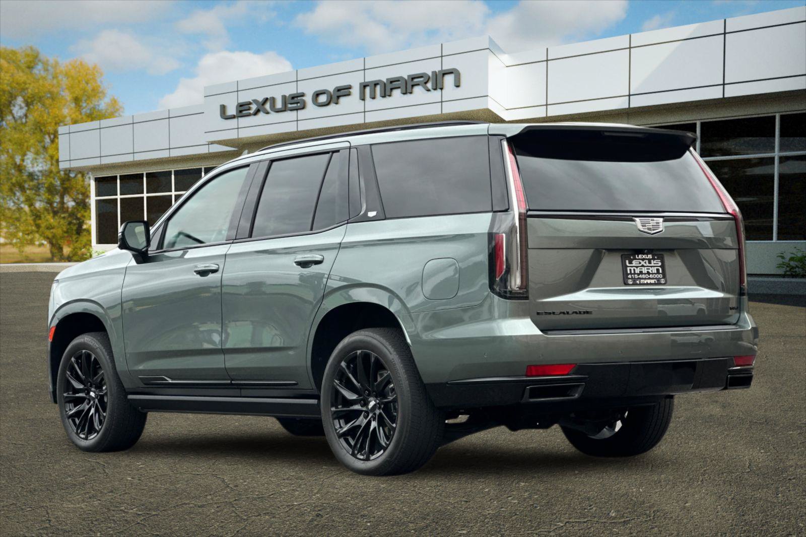 Used 2024 Cadillac Escalade Sport w/ LPO, ONYX Package AWD/4WD image 3