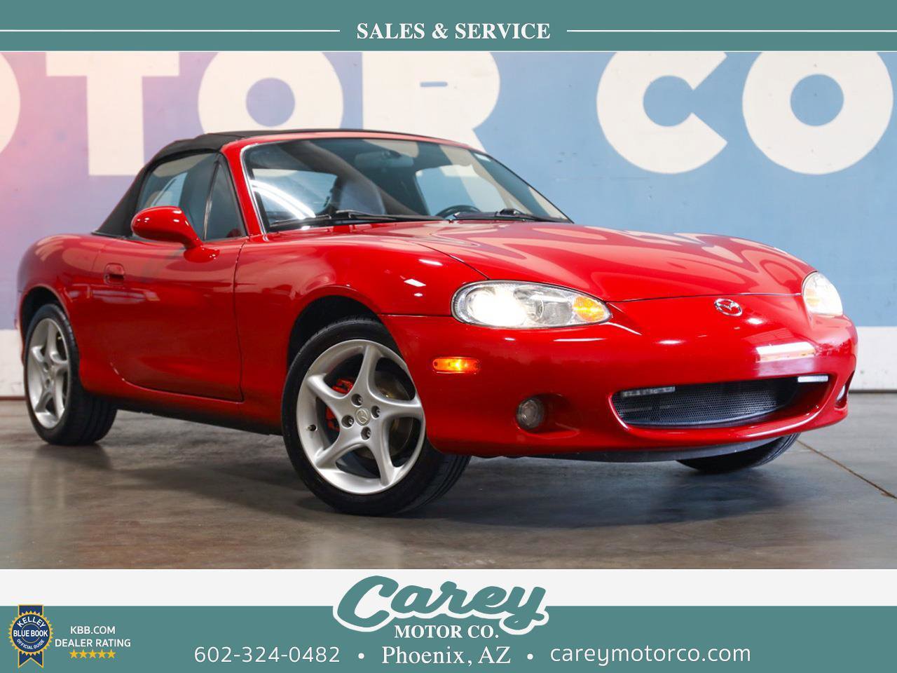 Used 2003 MAZDA MX-5 Miata RWD image 1