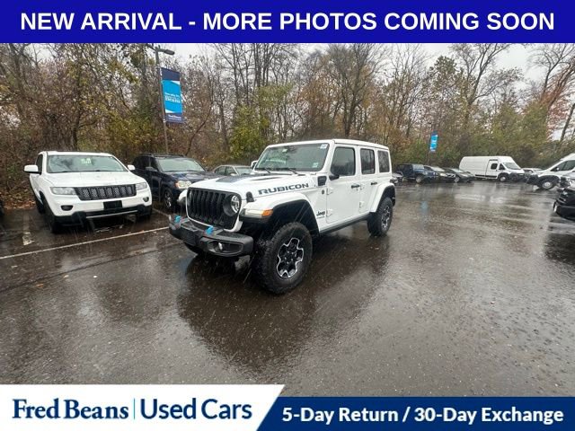 Certified 2022 Jeep Wrangler Unlimited Rubicon 4xe w/ Cold Weather Group