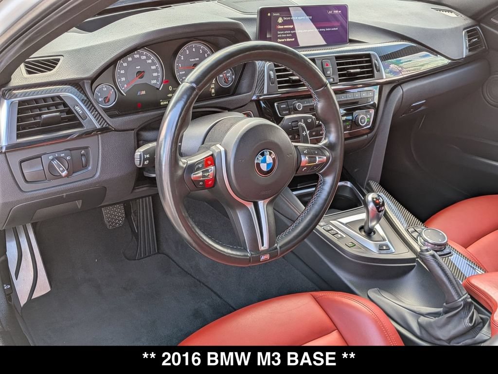 Used 2016 BMW M3 RWD image 2