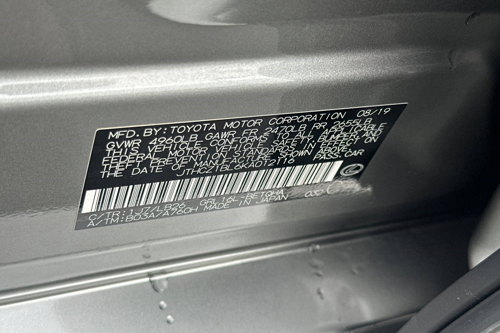 Used 2019 Lexus GS 350 F Sport AWD/4WD image 39