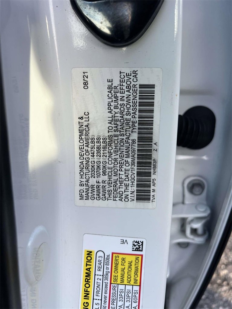 Used 2021 Honda Accord Sport image 19