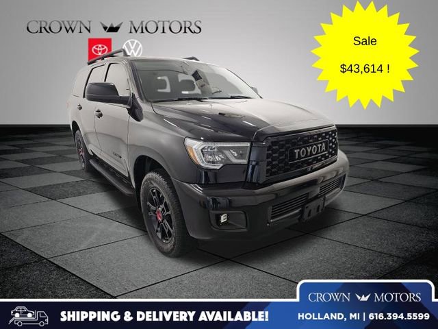 Used 2020 Toyota Sequoia TRD Pro w/ Carpet Mat Package (TMS) AWD/4WD video 1