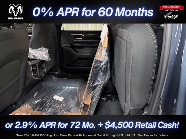 New 2026 RAM 1500 Big Horn AWD/4WD image 14