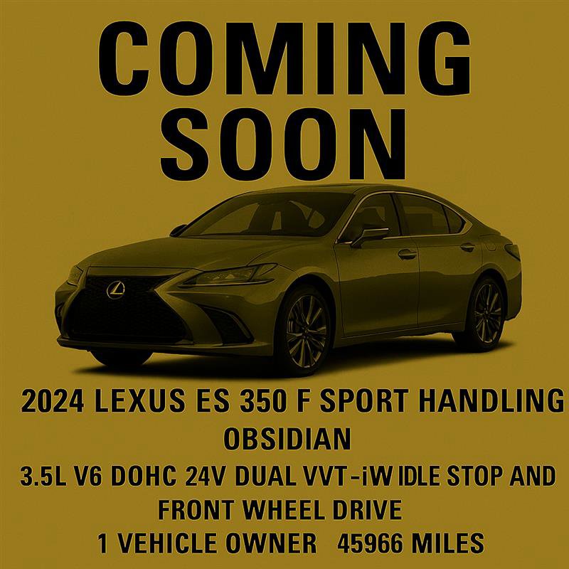 Used 2024 Lexus ES 350 F Sport image 1