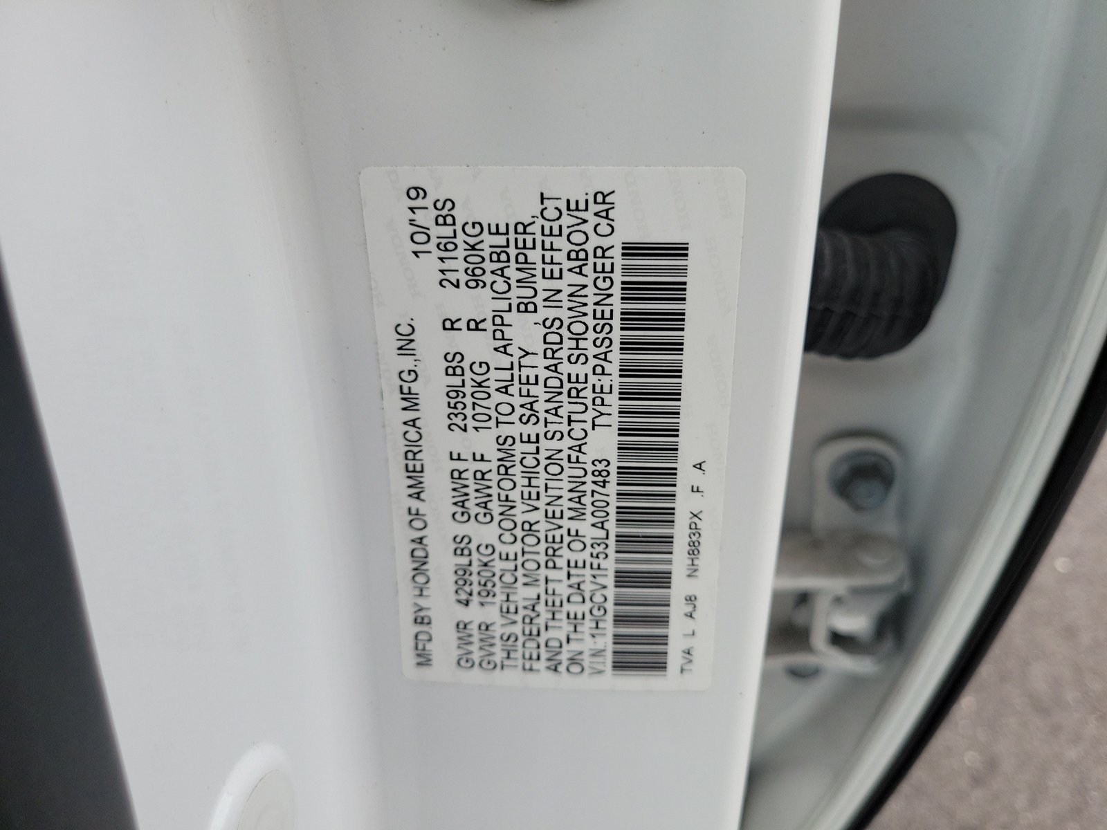 Used 2020 Honda Accord EX-L image 33