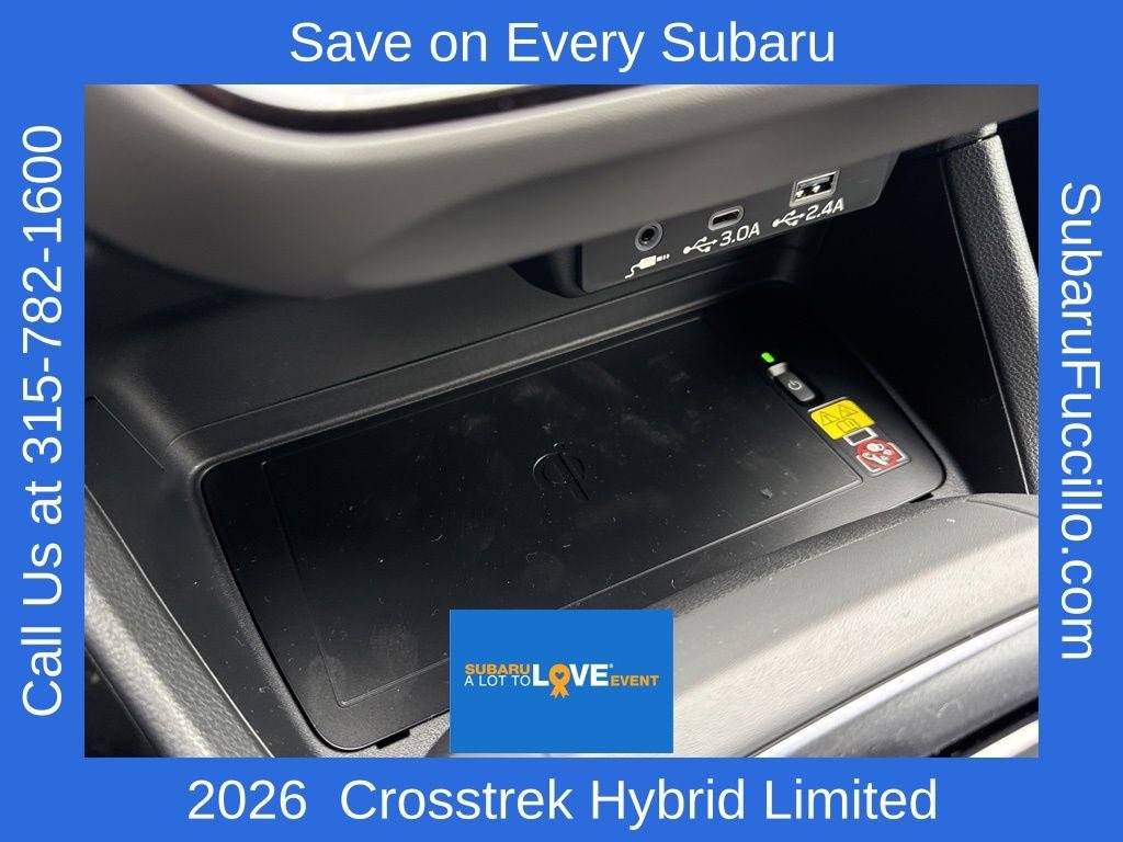 New 2026 Subaru Crosstrek 2.5i Limited AWD/4WD image 19