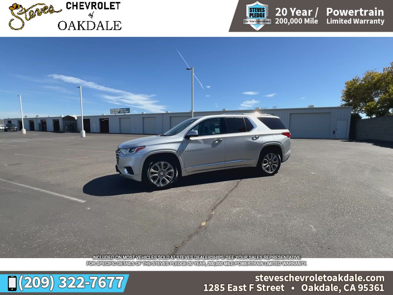 Certified 2021 Chevrolet Traverse Premier w/ LPO, Cargo Package AWD/4WD image 6