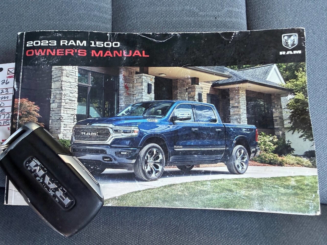 Used 2023 RAM 1500 Big Horn w/ Trailer Tow Group RWD image 23