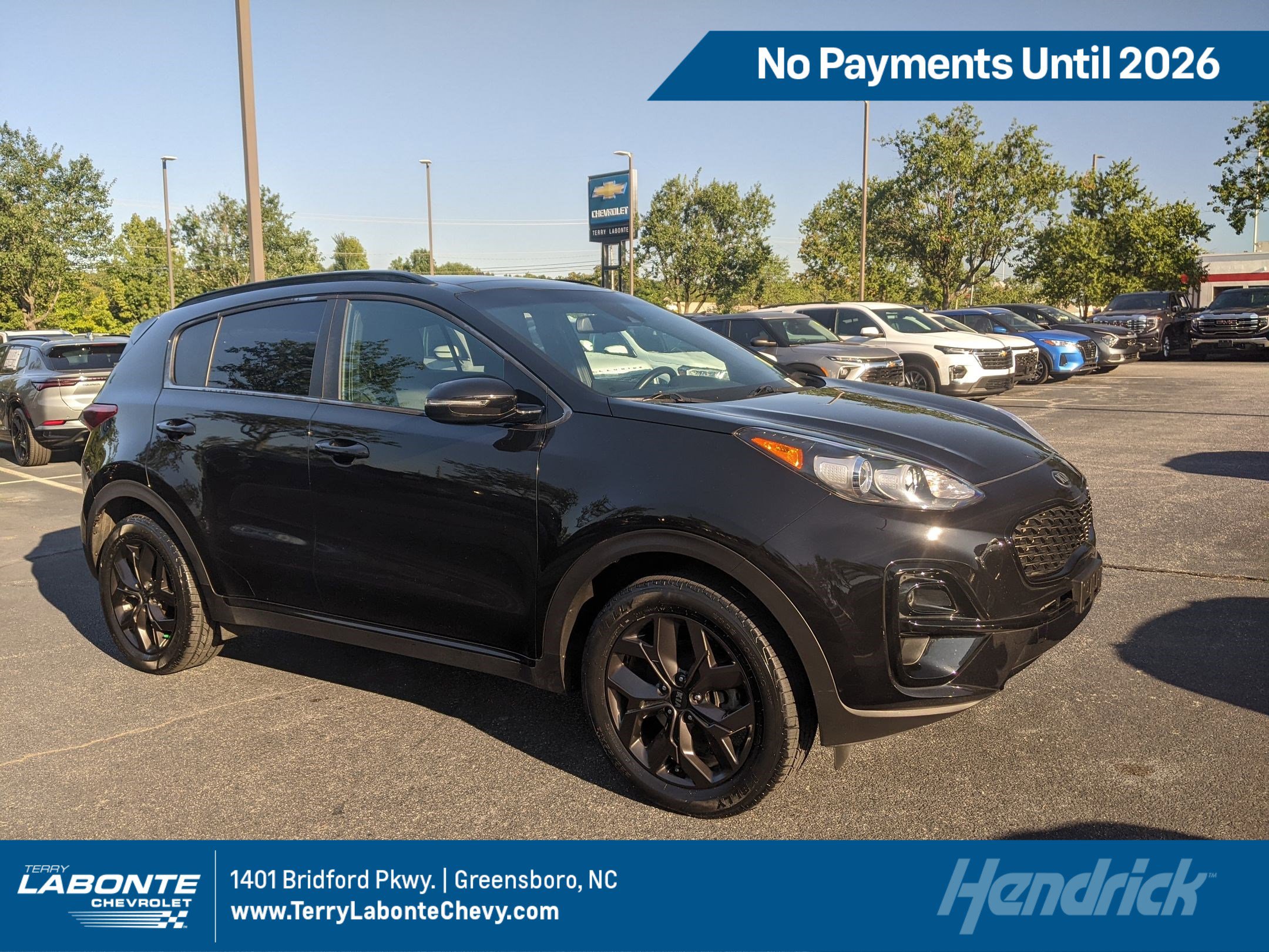 Used 2022 Kia Sportage Nightfall Edition