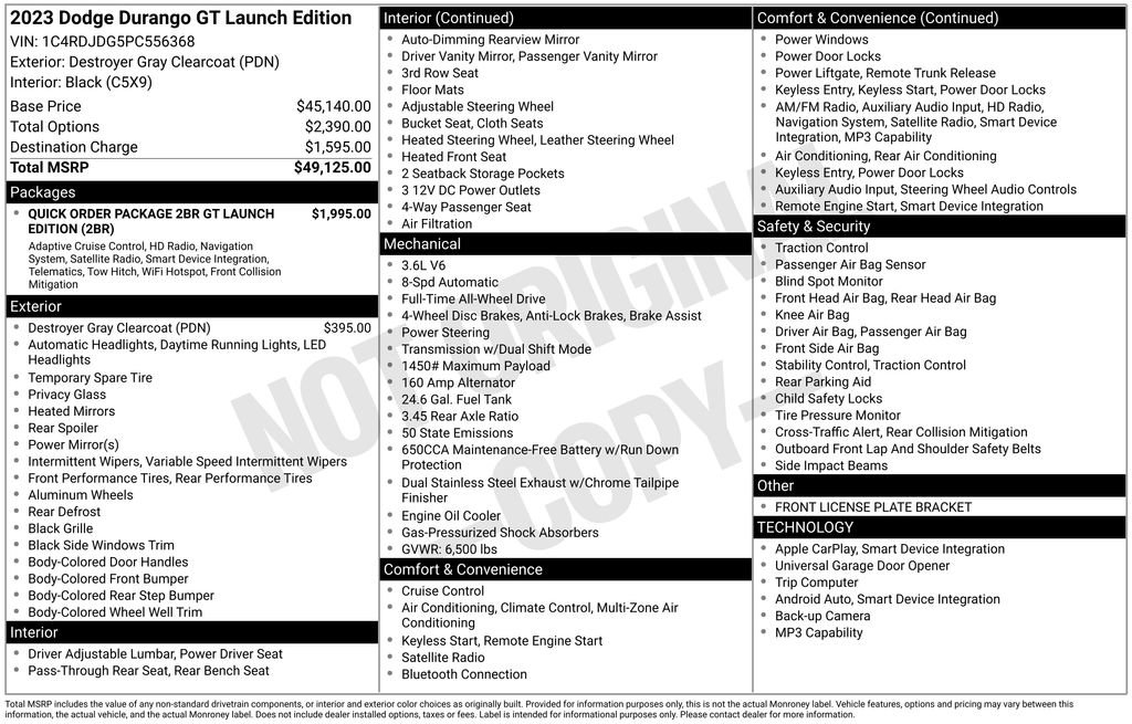 Used 2023 Dodge Durango GT image 32